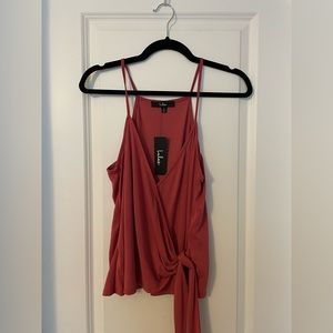 Deep V tank top